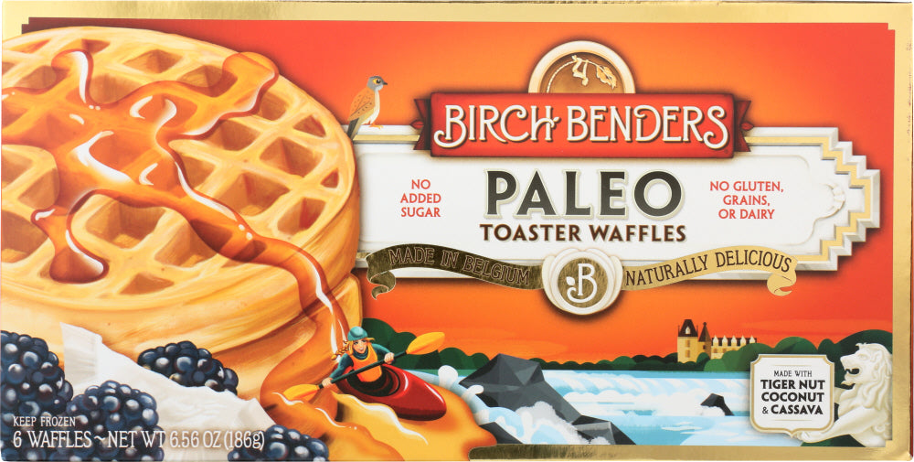 BIRCH BENDERS: Waffles Paleo, 8.75 oz - Vending Business Solutions
