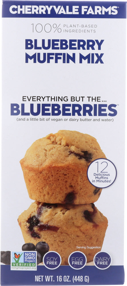 CHERRYVALE FARMS: Blueberry Muffin Mix, 16 oz - Vending Business Solutions