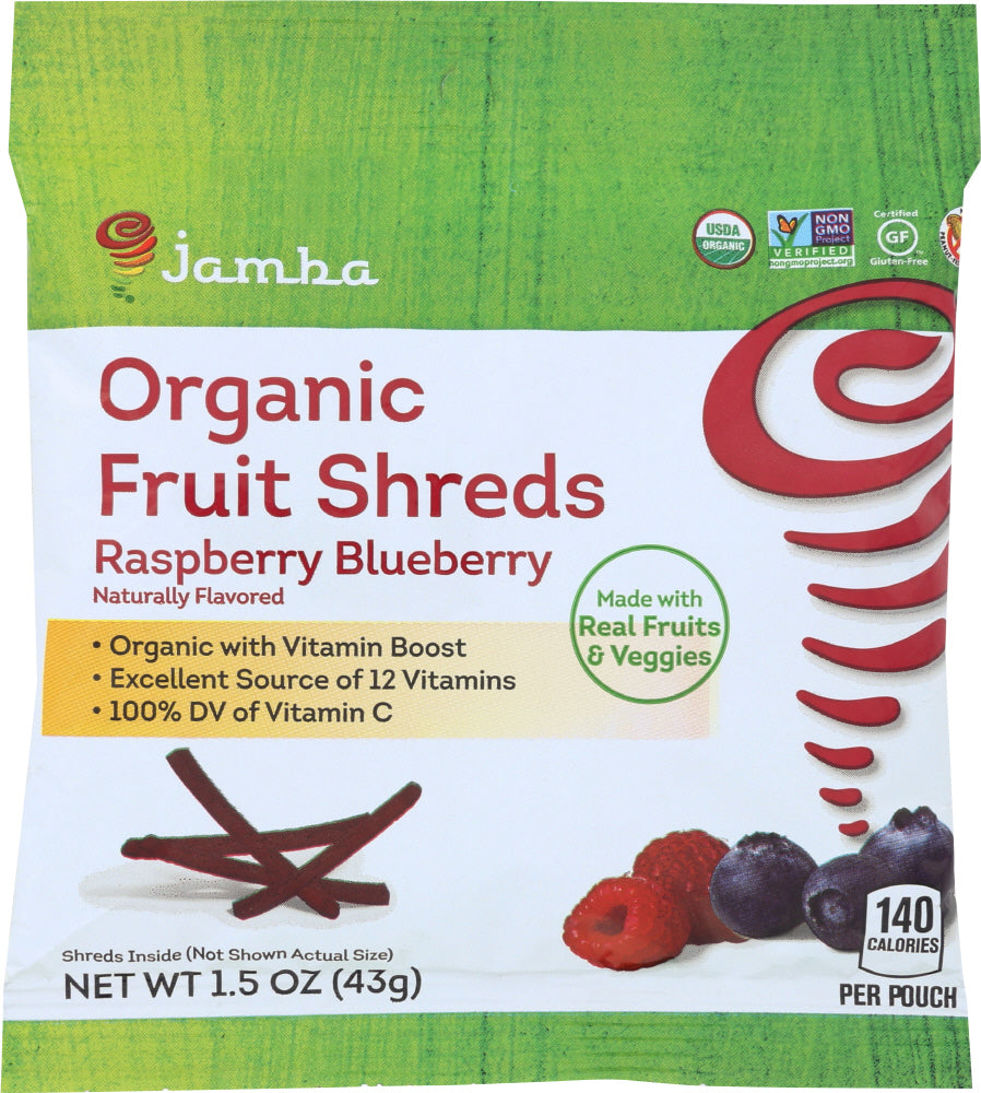 JAMBA: Jamba Raspberry Blueberry Shreds, 1.5 oz - Vending Business Solutions