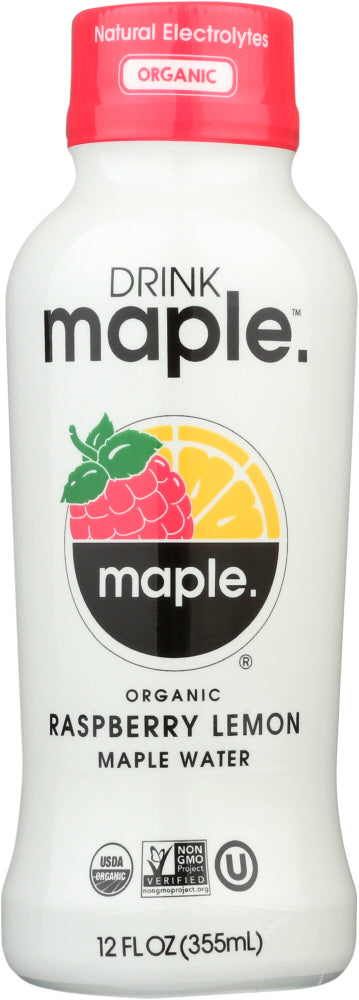 DRINK MAPLE: Water Maple Raspberry Lemon, 12 fo - Vending Business Solutions