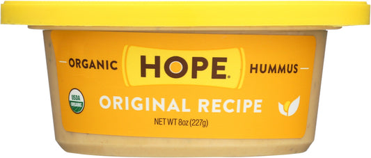 HOPE FOODS: Organic Original Recipe Hummus, 8 oz - Vending Business Solutions