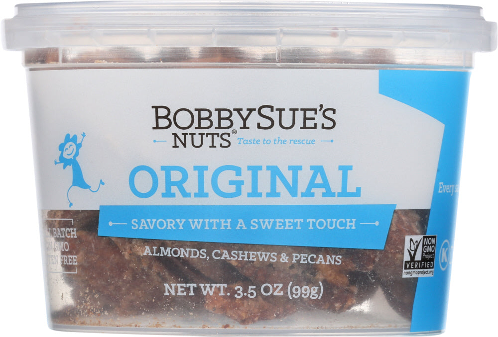 BOBBY SUES NUTS: Original Nuts, 3.5 oz - Vending Business Solutions