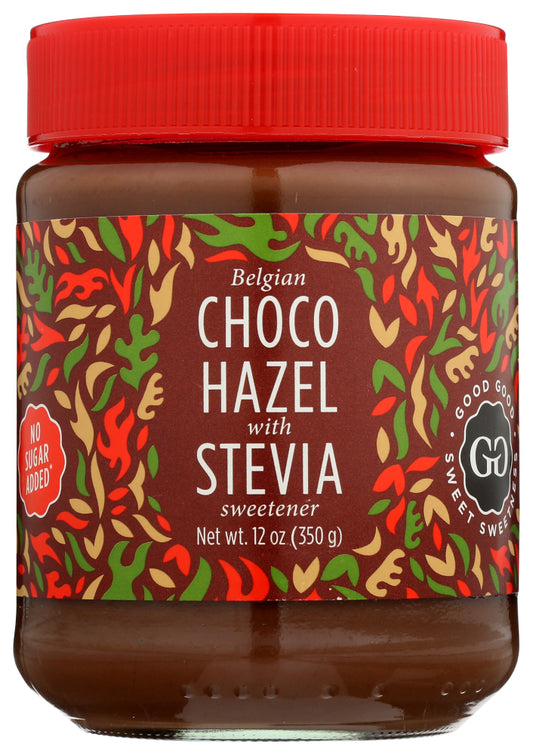 GOOD GOOD: Choco Hazel With Stevia Spread, 12 oz - Vending Business Solutions