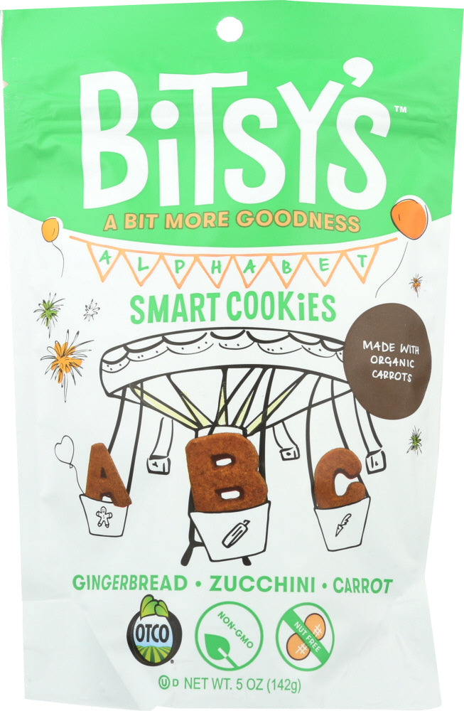 BITSYS BRAINFOOD: Zucchini Gingerbread Cookie Organic, 5 oz - Vending Business Solutions