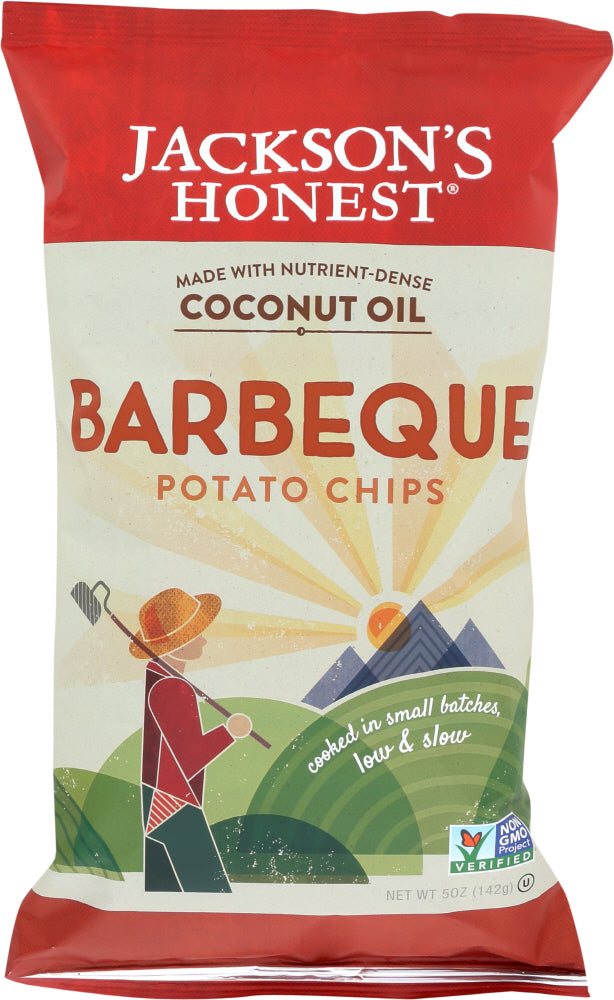 JACKSON'S HONEST: Barbeque Potato Chips, 5 oz - Vending Business Solutions