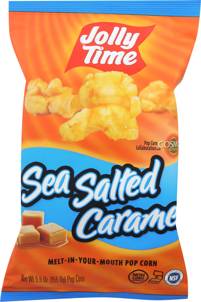 JOLLY TIME: Sea Salted Caramel Popcorn, 5.5 oz - Vending Business Solutions