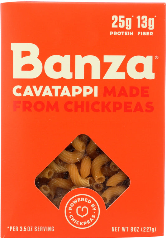 BANZA: Cavatappi Chickpea Pasta, 8 oz - Vending Business Solutions
