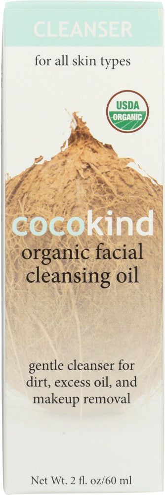 COCOKIND: Organic Facial Cleansing Oil, 60 ml - Vending Business Solutions