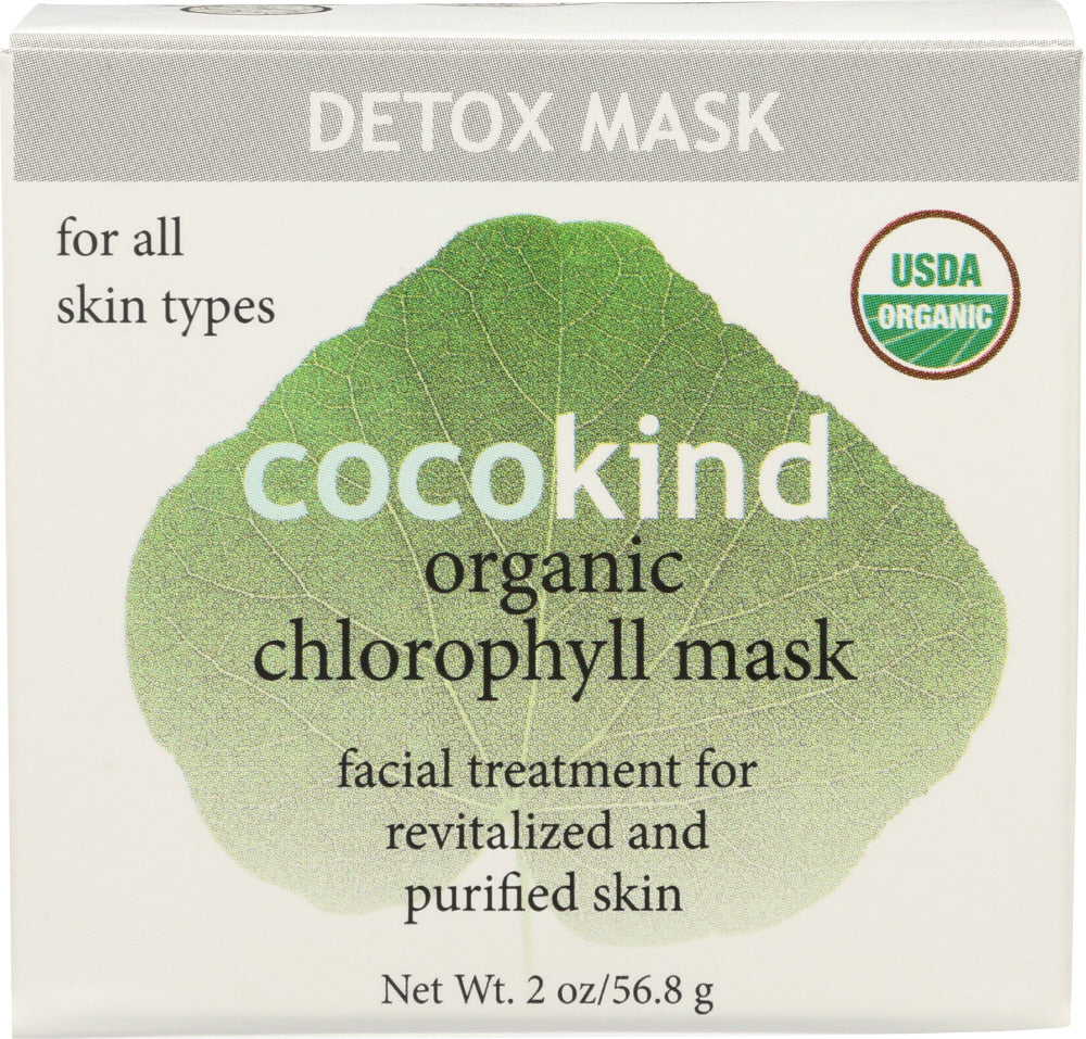 COCOKIND: Organic Chlorophyll Mask, 2 oz - Vending Business Solutions