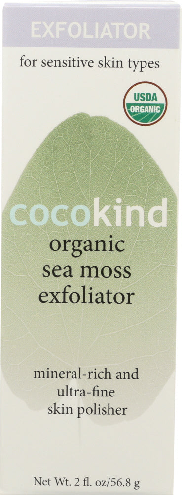 COCOKIND: Organic Sea Moss Exfoliator, 2 oz - Vending Business Solutions