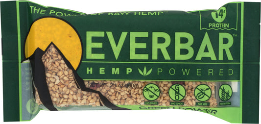 EVERBAR: Hemp Bar Green Power, 2.1 oz - Vending Business Solutions