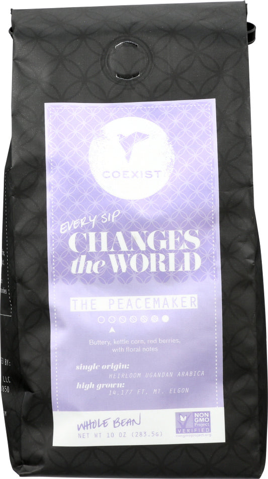 COEXIST: Coffee Peacemaker Whole Bean, 10 oz - Vending Business Solutions