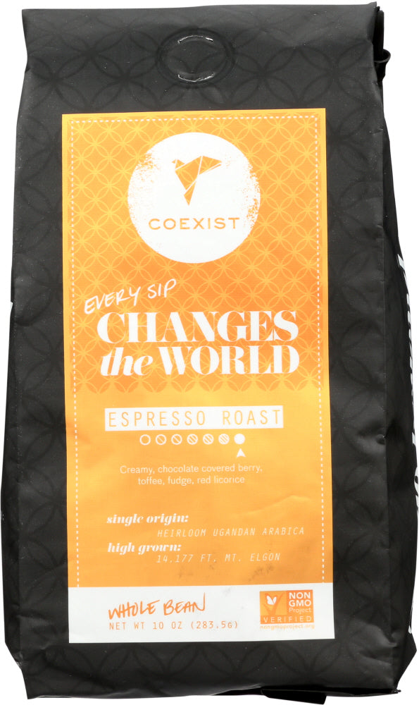 COEXIST: Espresso Whole Bean Coffee, 10 oz - Vending Business Solutions