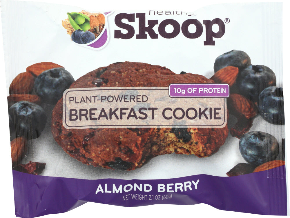 HEALTHY SKOOP: Almond Berry Breakfast Cookie, 2.1 oz - Vending Business Solutions