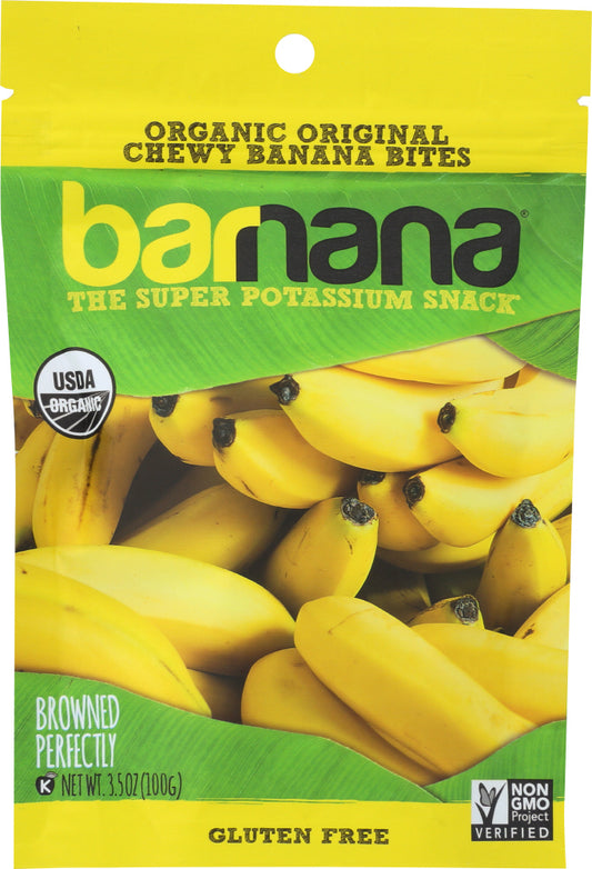 BARNANA: Organic Chewy Banana Bites, 3.5 oz - Vending Business Solutions