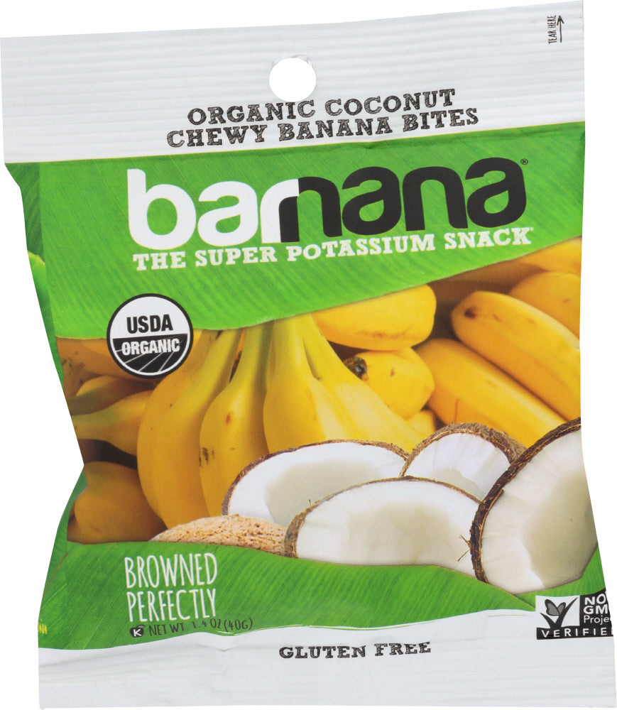 BARNANA: Organic Coconut Chewy Banana Bites, 1.4 oz - Vending Business Solutions