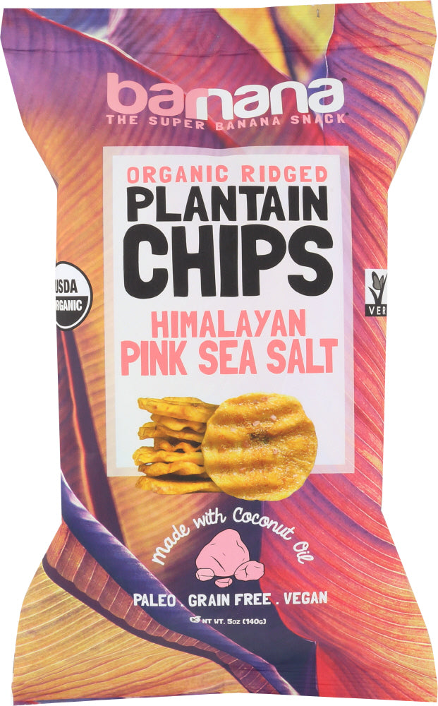 BARNANA: Himalayan Pink Sea Salt Plantain Chips 5 Oz - Vending Business Solutions