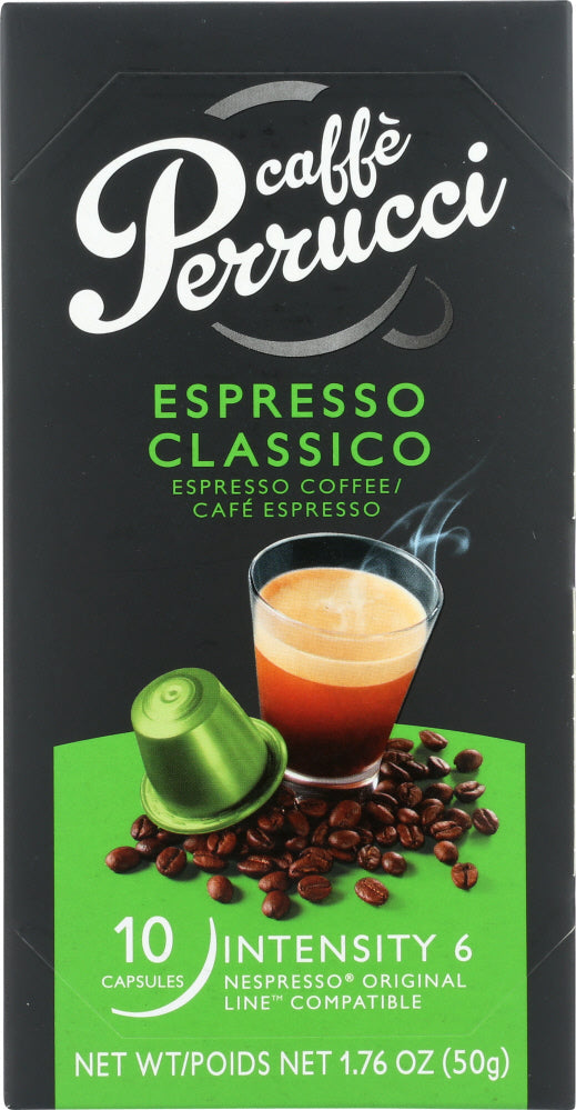 CAFFE PERRUCCI: Espresso Classico Coffee, 1.76 oz - Vending Business Solutions