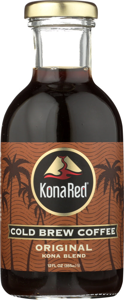 KONA RED: Cold Brew Coffee Original, 12 oz - Vending Business Solutions