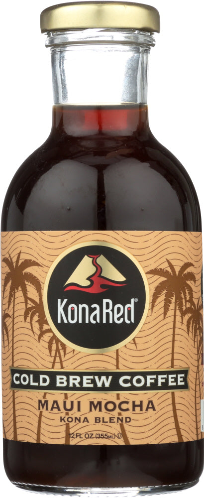 KONA RED: Cold Brew Coffee Maui Mocha, 12 oz - Vending Business Solutions