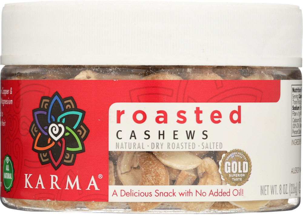 KARMA: Roasted Cashews, 8oz - Vending Business Solutions