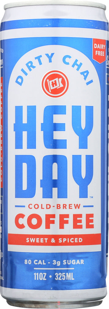 HEYDAY COLD BREW: Coffee Cold Brew Dirty Chai, 11 oz - Vending Business Solutions