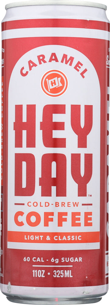 HEYDAY: Cold Brew Coffee Caramel, 11 oz - Vending Business Solutions