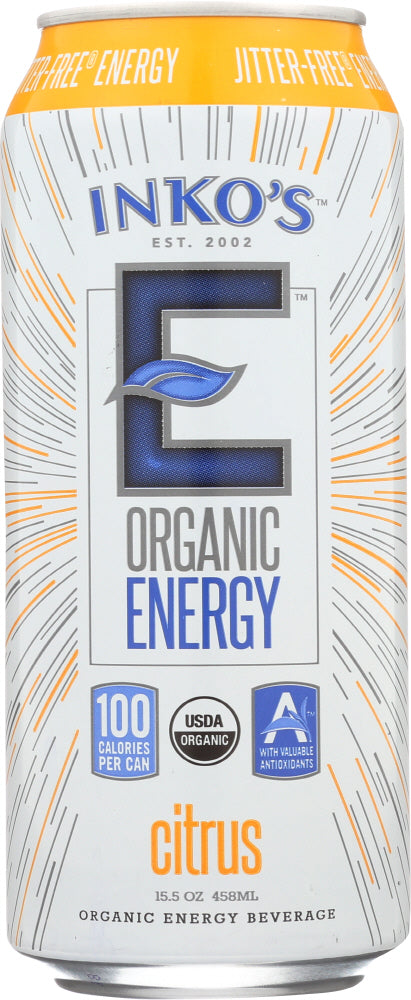 INKO'S: Energy Drink Adult White Tea, 15.5 oz - Vending Business Solutions