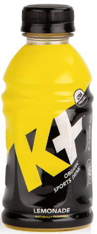 K PLUS ORGANIC SPORTS DRINK: Beverage Sport Lemonade, 10 fo - Vending Business Solutions