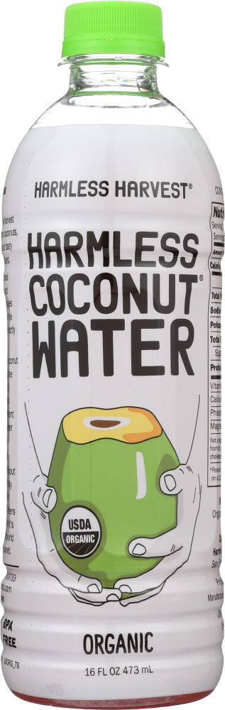 HARMLESS HARVEST: Organic Raw Coconut Water, 16 oz - Vending Business Solutions