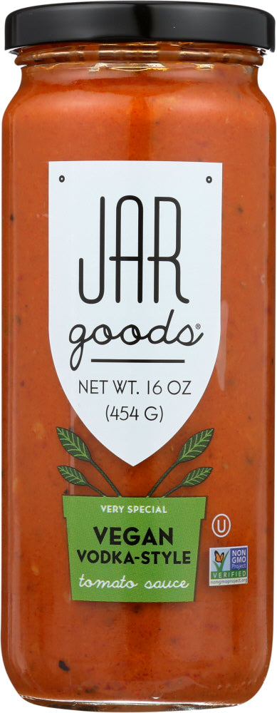 JAR GOODS: Vegan Vodka Sauce, 16 oz - Vending Business Solutions