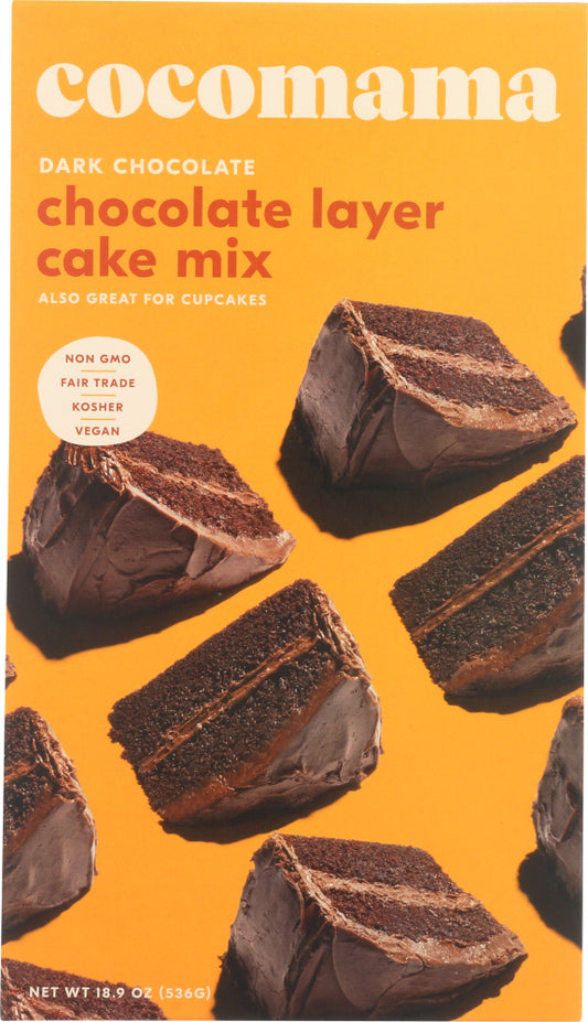 CISSE COCOA CO: Dark Chocolate Layer Cake Mix, 15.3 oz - Vending Business Solutions