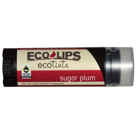 ECO LIPS: Eco Tint Sugar Plum Lip Balm, .3 oz - Vending Business Solutions
