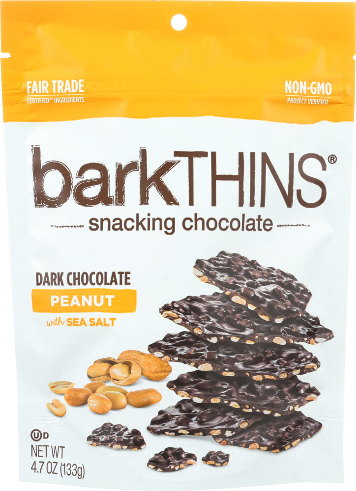 BARKTHINS: Dark Chocolate Peanut 4.7 Oz - Vending Business Solutions