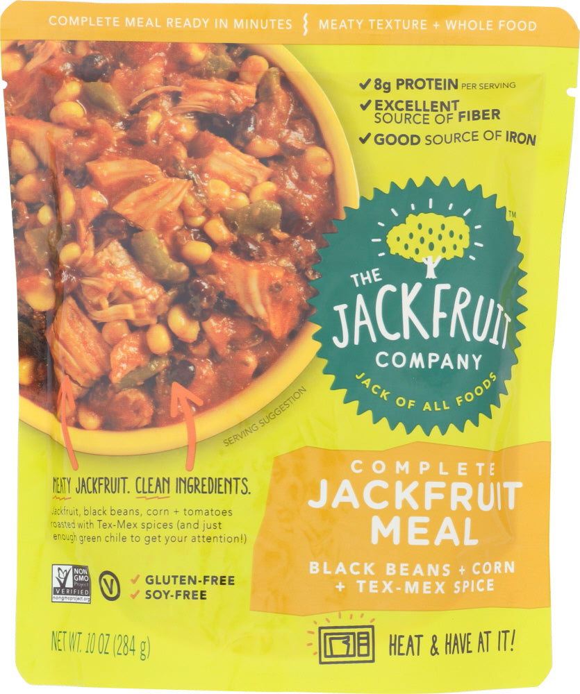 JACKFRUIT: Jackfruit Meal Black Beans Tex-Mex, 10 oz - Vending Business Solutions