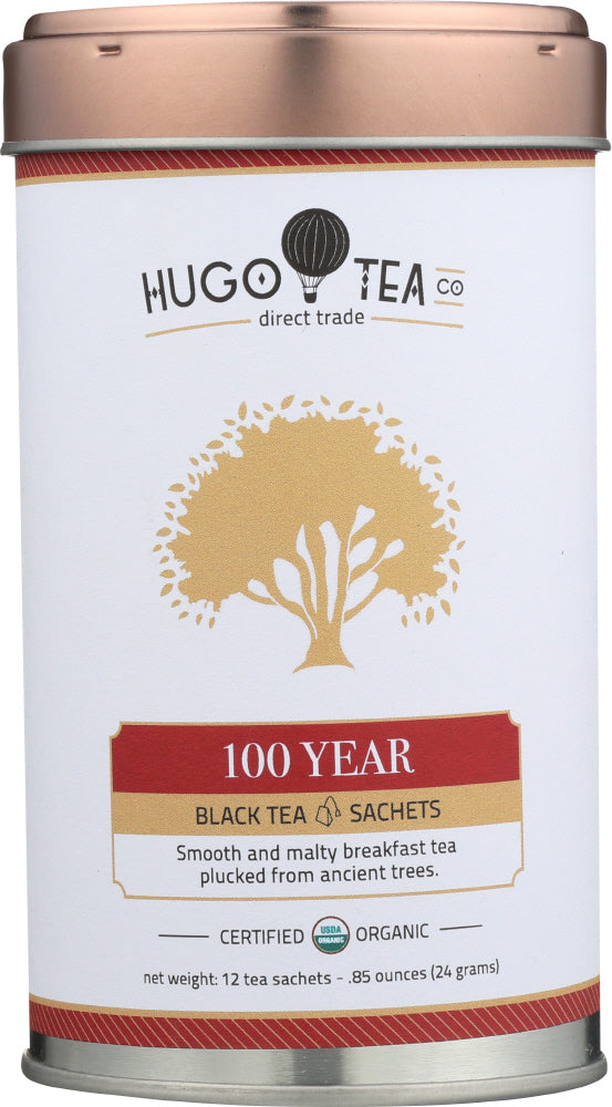 HUGO TEA COMPANY: Tea Black 100 Year, .85 oz - Vending Business Solutions