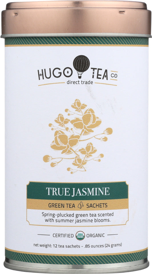 HUGO TEA COMPANY: Tea Green Jasmine, .8 oz - Vending Business Solutions