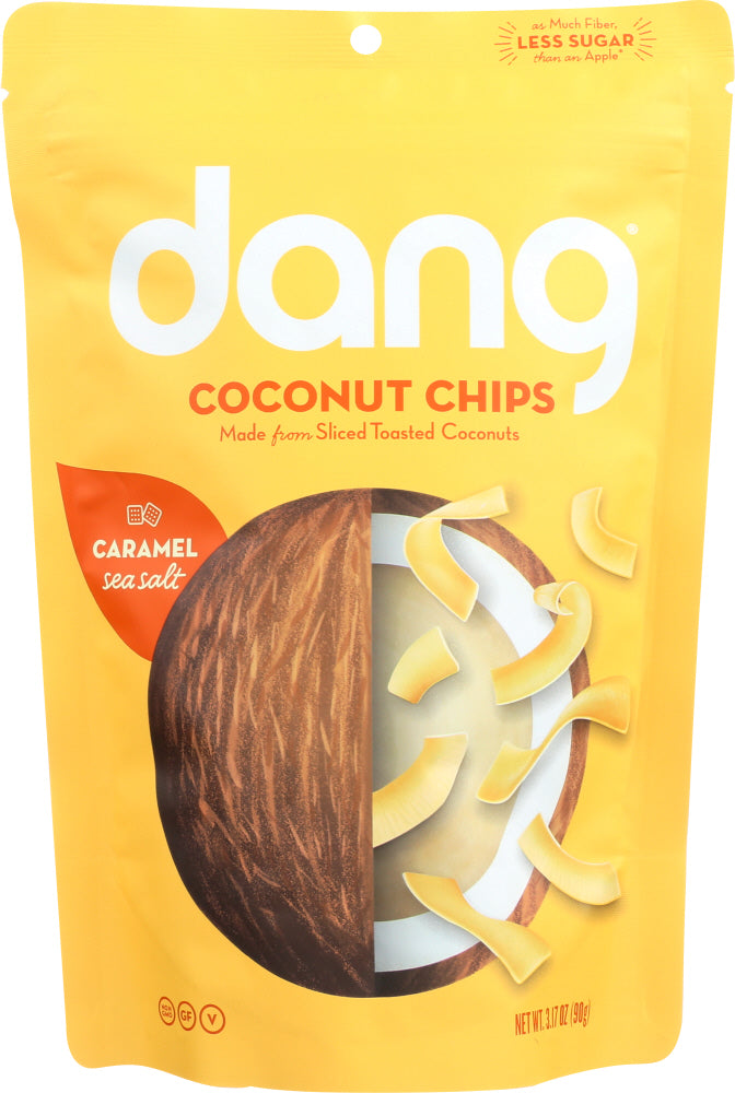 DANG: Toasted Coconut Chips Caramel Sea Salt, 3.17 oz - Vending Business Solutions