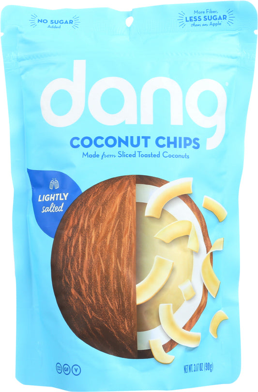 DANG: Toasted Coconut Chips Lightly Salted, 3.17 Oz - Vending Business Solutions