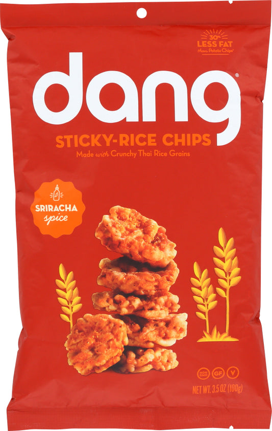 DANG: Chips Sriracha Spice Sticky Rice, 3.5 oz - Vending Business Solutions