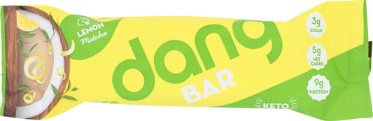 DANG: Lemon Matcha Plant Based Keto Bar, 1.4 oz - Vending Business Solutions