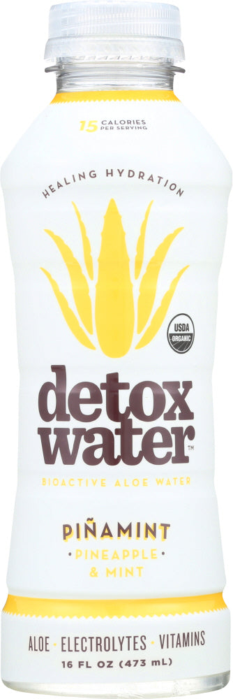 DETOX WATER: Water Detox Pinamint, 16 oz - Vending Business Solutions
