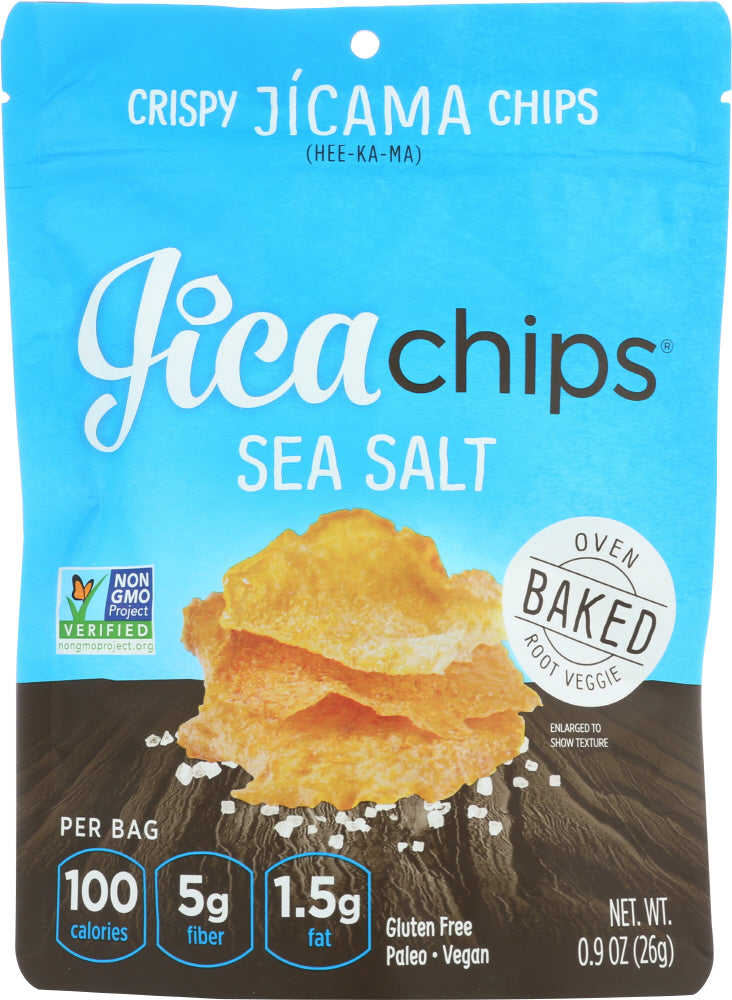 JICA CHIPS: Sea Salt Oven Baked Chips, 0.9 oz - Vending Business Solutions