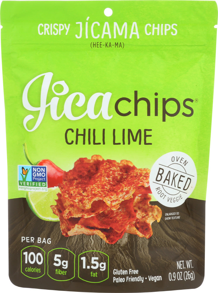 JICA CHIPS: Chili Lime Oven Baked Chips, 0.9 oz - Vending Business Solutions
