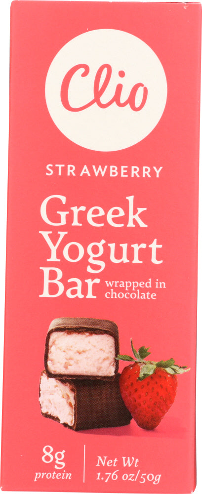CLIO: Strawberry Greek Yogurt Bar, 1.76 oz - Vending Business Solutions
