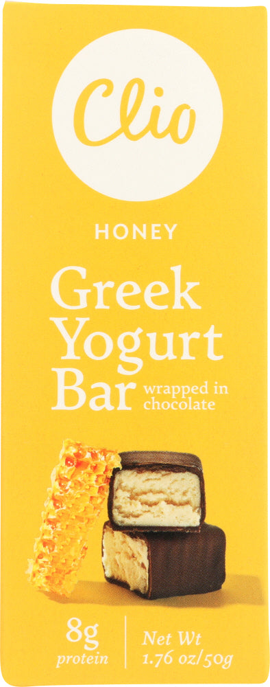 CLIO: Honey Greek Yogurt Bar, 1.76 oz - Vending Business Solutions
