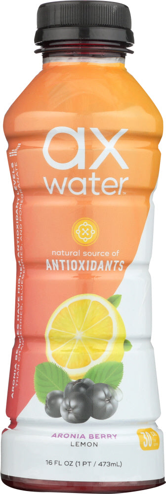 AX WATER: Water Aronia Lemon, 16 fo - Vending Business Solutions