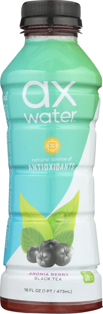 AX WATER: Water Aronia Black Tea, 16 fo - Vending Business Solutions