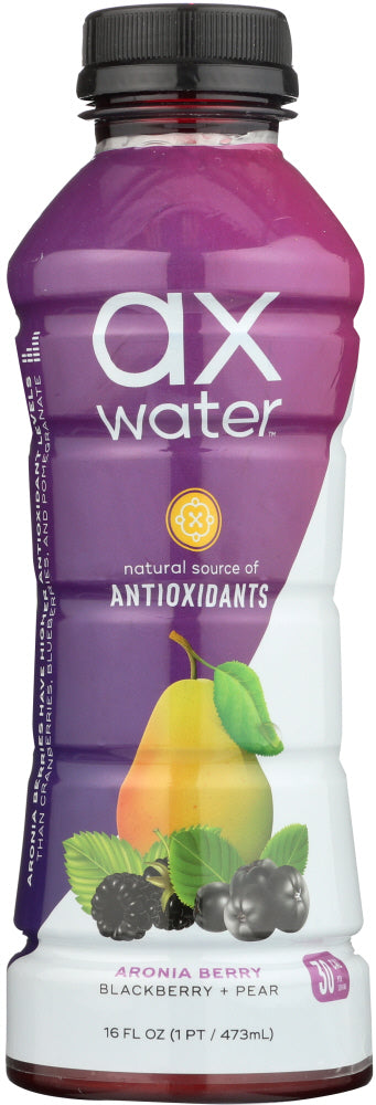 AX WATER: Water Aronia Blackberry Pear, 16 fo - Vending Business Solutions