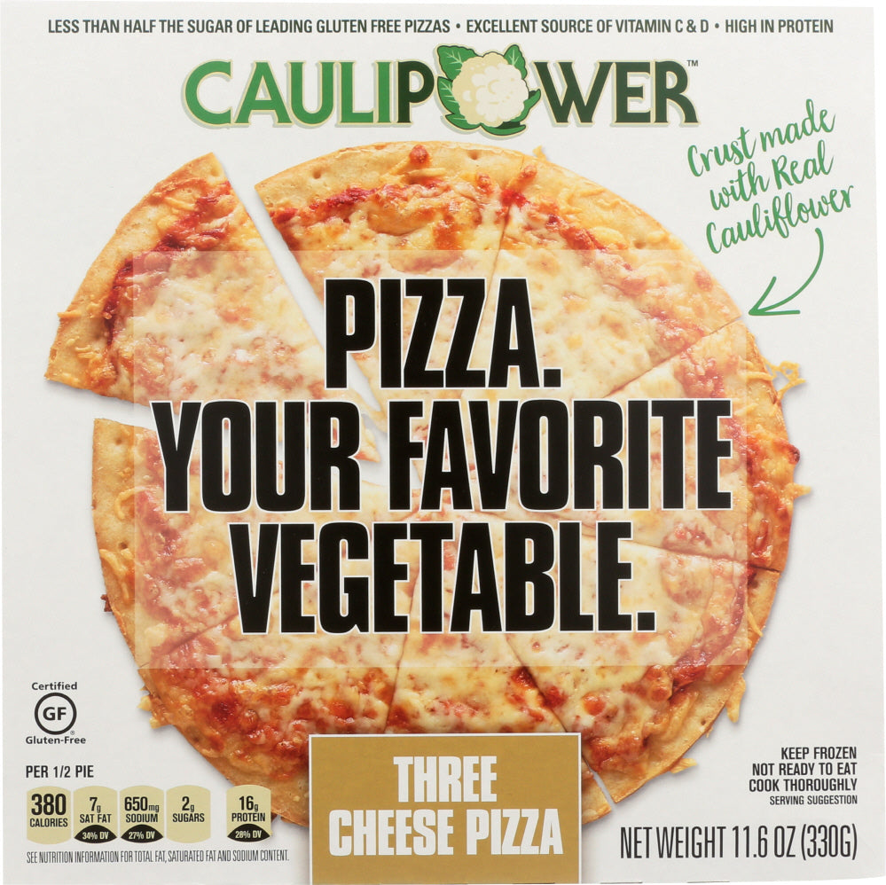 CAULIPOWER: Three Cheese Pizza Crust 11.6 Oz - Vending Business Solutions